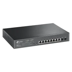 TP-LINK JetStream 8-Port Gigabit Ethernet PoE+ Managed Switch, 20Gbps, Black (TL-SG2210MP)* Ethernet Switches & Splitters