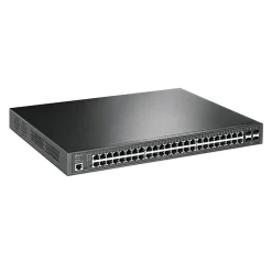TP-LINK JetStream 48-Port Gigabit Ethernet PoE+ Managed Switch, Black (TL-SG3452P)* Ethernet Switches & Splitters
