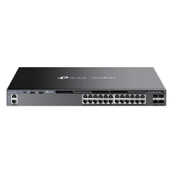 TP Link TP-Link Omada 24-Port Gigabit Layer 3 Managed Switch, 10 Gbps, Black (SG6428X)* Ethernet Switches & Splitters