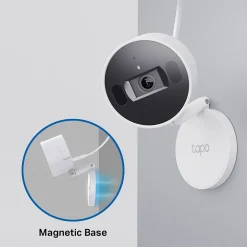 Security Cameras & Systems<TP-LINK Tapo Smart 2K QHD AI Home Security Wi-Fi Camera (TAPO C125)