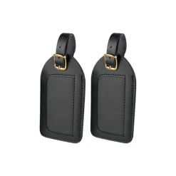 Travel Smart Luggage Tag, Black, 2/Pack (P2010XR)