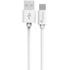 Travelocity Braided USB Micro Cable, 4 ft., White (TVPD-BC4M)