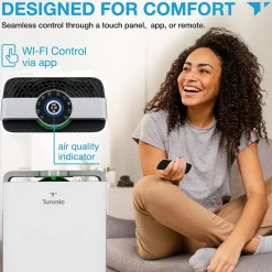 Air Purifiers<Treblab Turonic Premium HEPA Air Purifier & Humidifier, White (PH950)