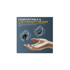 Treblab X9 Pro Wireless Noise Canceling Earbuds, Bluetooth, Black