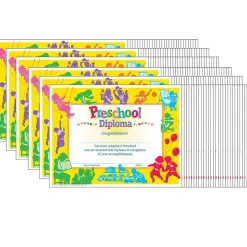 Online TREND Classic Preschool Diploma, 30 Per Pack, 6 Packs (T-17001-6) Awards & Certificates