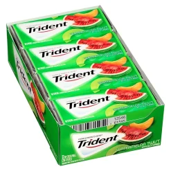 Gum & Mints<Trident Sugar Free Watermelon Twist Gum, 14 Pieces/Pack, 12/Pack (209-02518)
