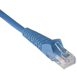 Hdmi Cables<Tripp Lite 50' Cat6 Gigabit Snagless Molded Patch Cable, RJ45, M/M, Blue (N201-050-BL)