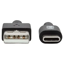 Usb Cables<Tripp Lite 10' USB A to C Cable, Gray (U038-010-GY-MAX)