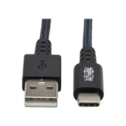 Usb Cables<Tripp Lite 10' USB A to C Cable, Gray (U038-010-GY-MAX)