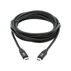 Power Cables<Tripp Lite 10' USB C Power Cable, Black (U040-C3M-C-5A)