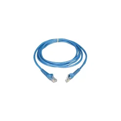 Ethernet Cables<Tripp Lite CAT-6 Snagless 7' Molded Patch Cable, Blue (N201-007-BL)