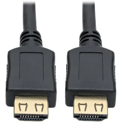 Hdmi Cables<Tripp Lite High-Speed HDMI Cable, 3 ft., with Gripping Connectors, 4K, M/M, Black
