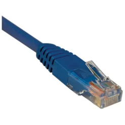 Ethernet Cables<Tripp Lite N002-002-BL 2' RJ-45 CAT-5e Patch Cable, Blue