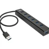 Usb Hubs<Tripp Lite 7-Port USB 3.0 Hub (U360-007-AL)