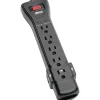 Surge Protectors & Power Strips<Tripp Lite Protect It! 7-Outlet Surge Protector Power Strip, 25 ft., Black (SUPER725B)