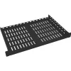 Hot Rack Shelf for 4 Post Rack Toolless Mounting, Black (SRSHELF2P1UTM) Shelving