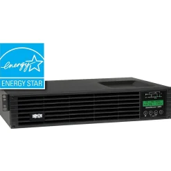 Battery Backup<Tripp Lite ® SmartOnline SU1000RTXLCD2U Tower/Rack-Mountable UPS, 900 W