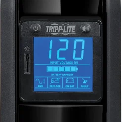 Battery Backup<Tripp Lite UPS 900VA Battery Backup UPS, 8-Outlets, Black (OMNI900LCD)