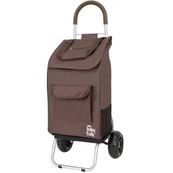 Hand Trucks & Dollies<Trolley Dolly Standard Folding Hand Truck, 110 lb. Capacity, Brown (01-061)