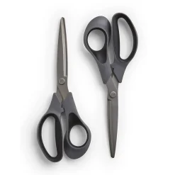 TRU RED ™ 8" Stainless Steel Scissors, Straight Handle, 2/Pack (TR55022)