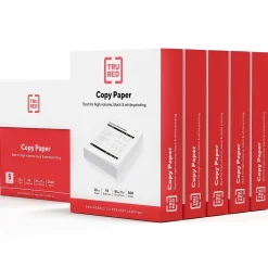 Outlet ™ 8.5" x 11" Copy Paper, 20 lbs., 92 Brightness, 500 Sheets/Ream, 5 Reams/Carton (TR56960) Copy Paper