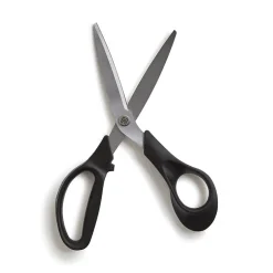 TRU RED ™ Ergonomic 8" Stainless Steel Scissors, Bent Handle (TR55227) Best