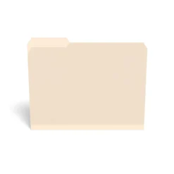 TRU RED ™ File Folder, 3-Tab, Letter Size, Manila, 12/Pack (TR36049) New