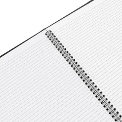 TRU RED ™ Large Folio Soft Cover Ruled Notebook, Black (TR54992) Clearance