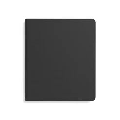 TRU RED ™ Large Folio Soft Cover Ruled Notebook, Black (TR54992) Clearance