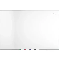 Online ™ Magnetic Steel Dry Erase Board, Satin Frame, 6' x 4' (TR61177) Dry Erase