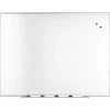 Outlet ™ Magnetic Steel Dry Erase Board, Satin Frame, 4' x 3' (TR61175) Dry Erase