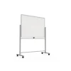 New ™ Magnetic Steel Mobile Dry Erase Board, Aluminum Frame, 4' x 3' (TR62619) Dry Erase