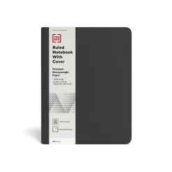 TRU RED ™ Medium Folio Soft Cover Ruled Notebook, Black (TR54993) Online