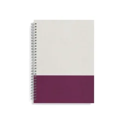 TRU RED ™ Medium Hard Cover Ruled Notebook, Gray/ (TR55742) Purple
