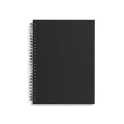 TRU RED ™ Medium Soft Cover Ruled Notebook, Black (TR54987) New