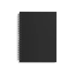 TRU RED ™ Medium Soft Cover Meeting Notebook, Black (TR54988)