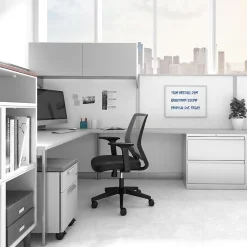 Discount ™ Melamine Dry Erase Board, Gray Frame, 2' x 1.5' (TR59356) Dry Erase