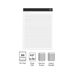 TRU RED ™ Notepads, 8.5
