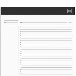 TRU RED ™ Notepads, 8.5