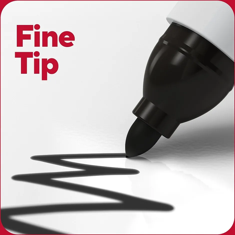 TRU RED ™ Pen Dry Erase Kit, Fine Tip, Assorted, 4/Pack (TR61743/TR56941) Best