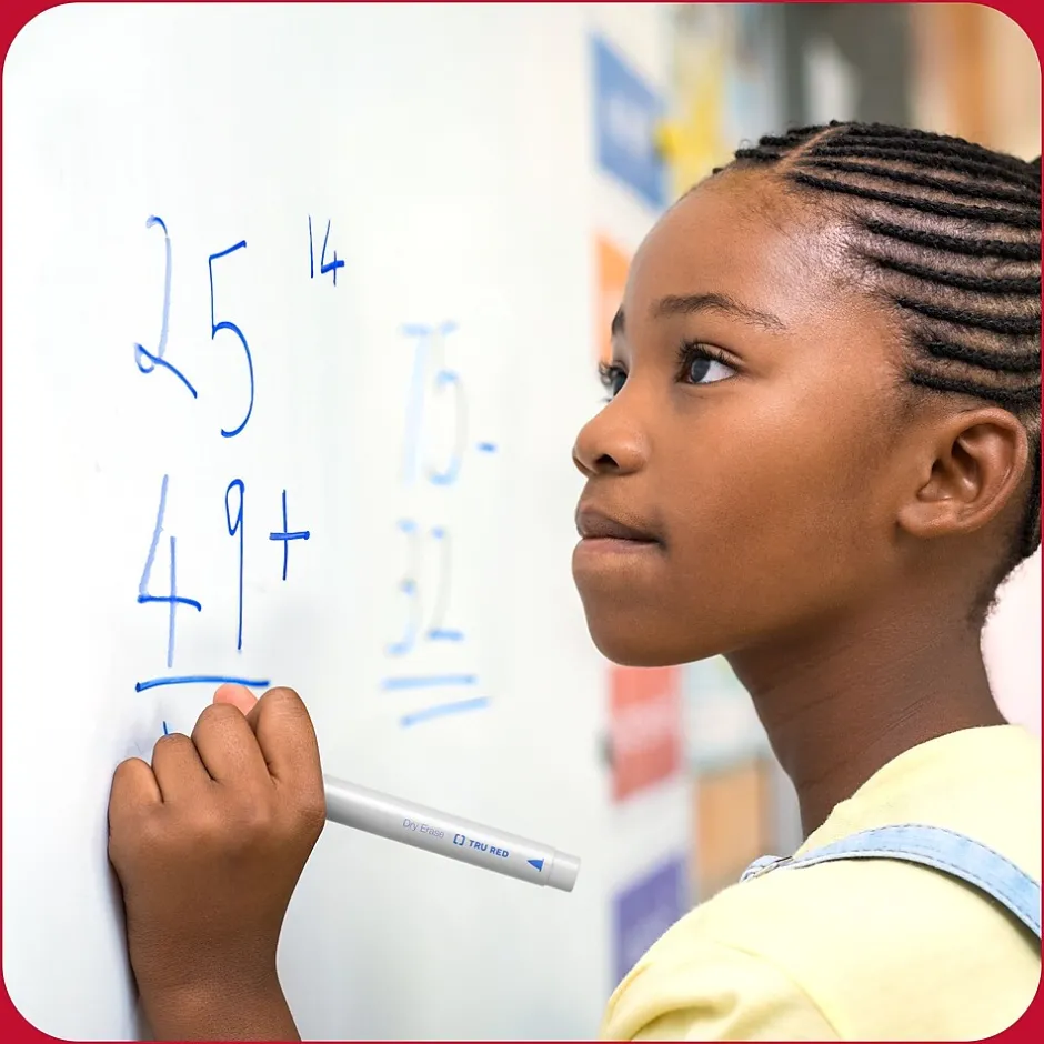 TRU RED ™ Pen Dry Erase Kit, Fine Tip, Assorted, 4/Pack (TR61743/TR56941) Best