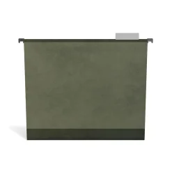 TRU RED ™ Premium Hanging File Folder, 5-Tab, Letter Size, Standard Green, 20/Pack (TR45538) Clearance