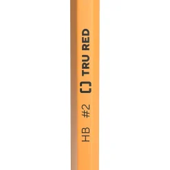 TRU RED ™ Pre-Sharpened Wooden Pencil, 2.2mm, #2 Medium Lead, 48/Pack (TR58560) Outlet