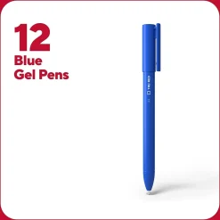 TRU RED ™ Quick Dry Gel Pens, Fine Point, 0.5mm, , Dozen (TR54472) Blue Sale