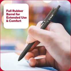 TRU RED ™ Retractable Quick Dry Gel Pen, Medium Point, 1.0mm, Black, 5/Pack (TR56952) Best