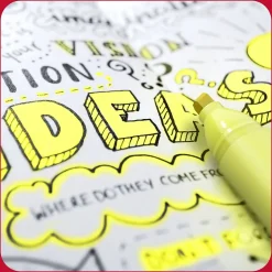 TRU RED ™ Tank Highlighter with Grip, Chisel Tip, Assorted, 5/Pack (TR54583) Outlet