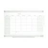 Clearance ™ Templated Magnetic Glass Dry-Erase Whiteboard, 3' x 2' (TR62139) Dry Erase