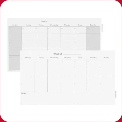 Clearance ™ Templated Magnetic Glass Dry-Erase Whiteboard, 3' x 2' (TR62139) Dry Erase