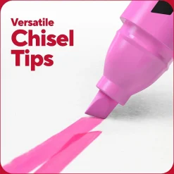 TRU RED ™ Twin Tip Highlighters, Chisel Tip, Assorted Colors, 3/Pack (TR57834) Clearance