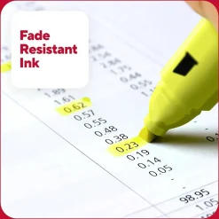 TRU RED ™ Twin Tip Highlighters, Chisel Tip, Assorted Colors, 3/Pack (TR57834) Clearance